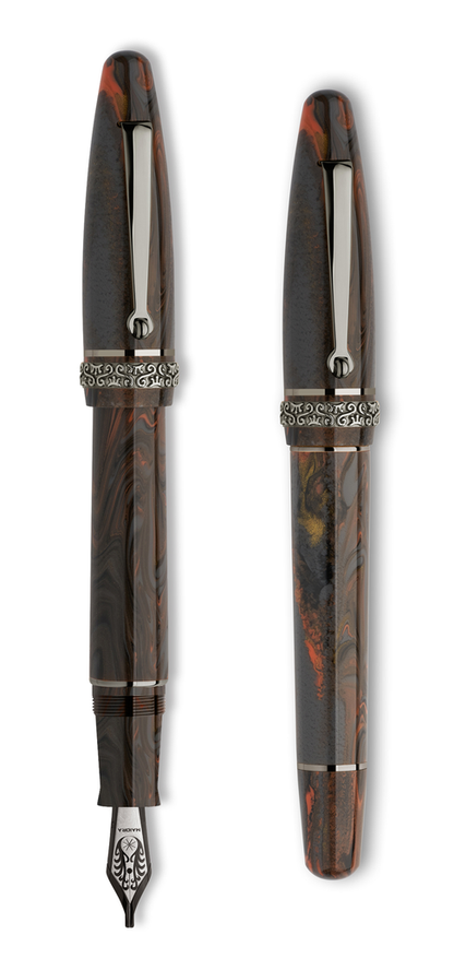 Penna Stilografica Ultra Ogiva Golden Age 2.0 4 Finiture Made in Italy – MAIORA