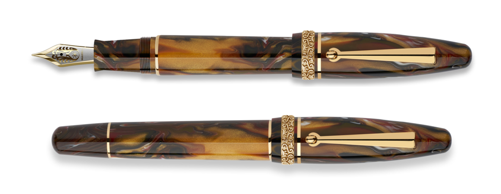 Penna Stilografica Ultra Ogiva Golden Age 2.0 4 Finiture Made in Italy – MAIORA