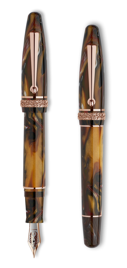 Penna Stilografica Ultra Ogiva Golden Age 2.0 4 Finiture Made in Italy – MAIORA