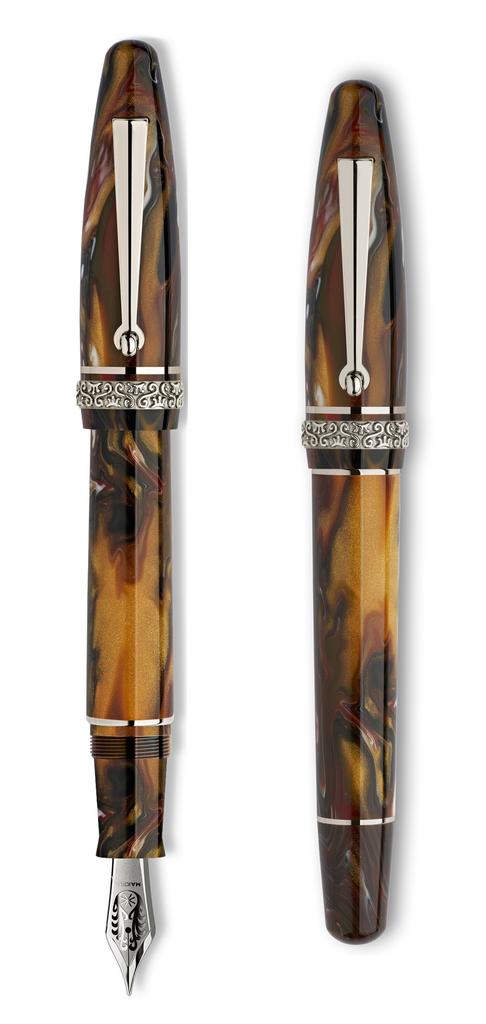 Penna Stilografica Ultra Ogiva Golden Age 2.0 4 Finiture Made in Italy – MAIORA