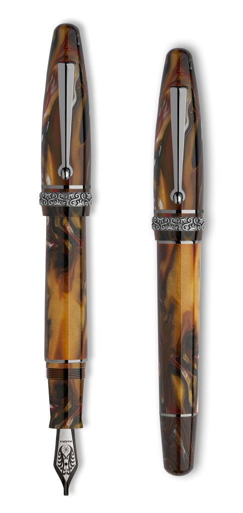 Penna Stilografica Ultra Ogiva Golden Age 2.0 4 Finiture Made in Italy – MAIORA