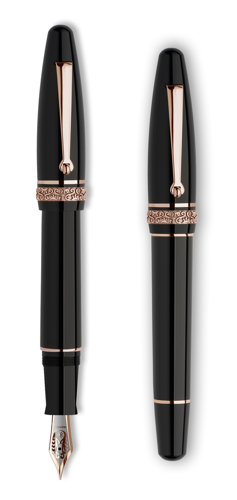 Penna Stilografica Ultra Ogiva Golden Age 2.0 4 Finiture Made in Italy – MAIORA