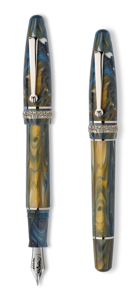 Penna Stilografica Ultra Ogiva Golden Age 2.0 4 Finiture Made in Italy – MAIORA