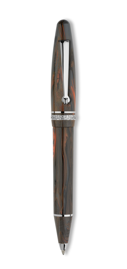 Penna a Sfera Ultra Ogiva Golden Age 4 Colori Argento 925 Made in Italy – MAIORA