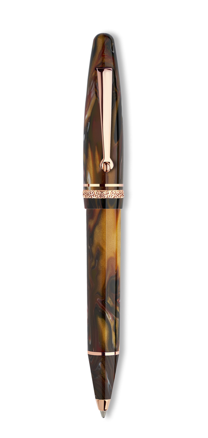 Penna a Sfera Ultra Ogiva Golden Age 4 Colori Argento 925 Made in Italy – MAIORA