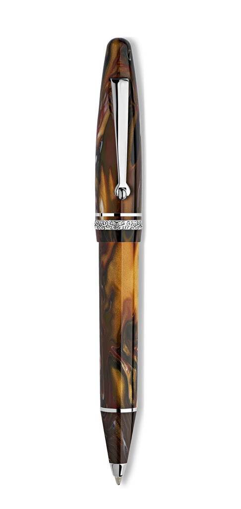 Penna a Sfera Ultra Ogiva Golden Age 4 Colori Argento 925 Made in Italy – MAIORA