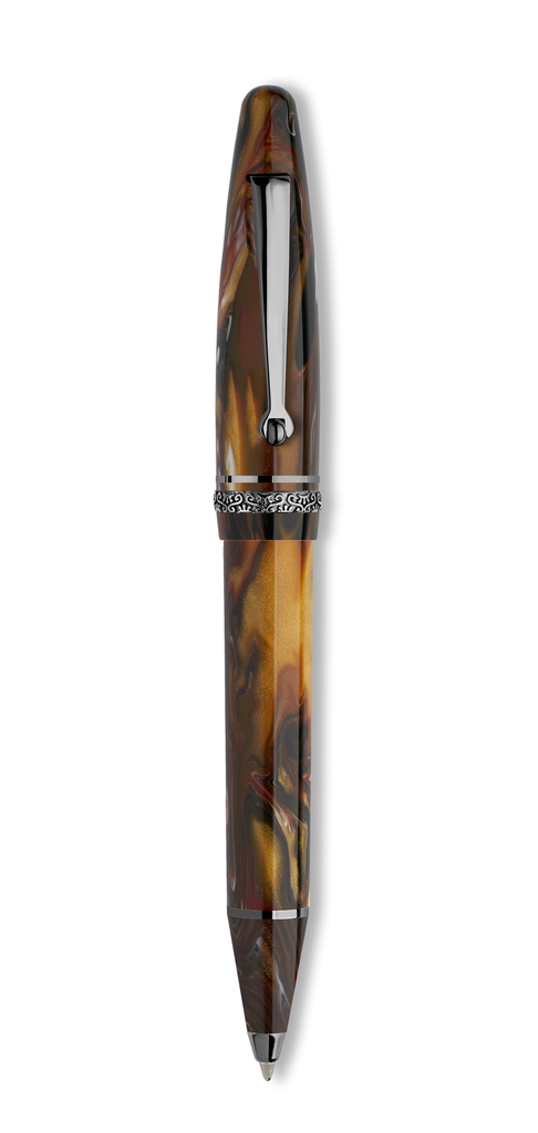 Penna a Sfera Ultra Ogiva Golden Age 4 Colori Argento 925 Made in Italy – MAIORA
