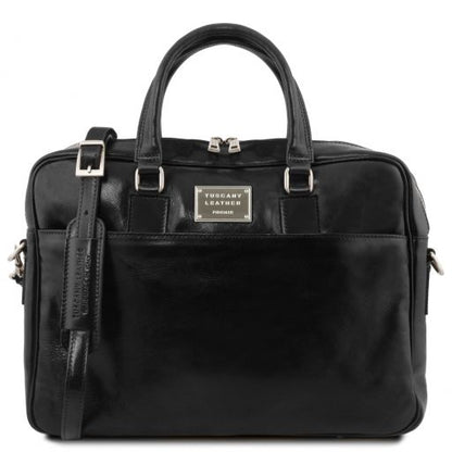 Borsa Porta PC Urbino – Pelle Pieno Fiore | Notebook 15,6" | Professionale - Tuscany Leather