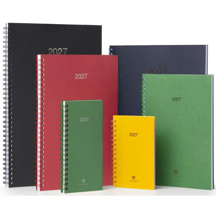 Agenda settimanale 21x30 spiralata Stanford 2027 Intempo