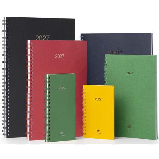 Agenda settimanale 21x26 spiralata Stanford 2027 Intempo