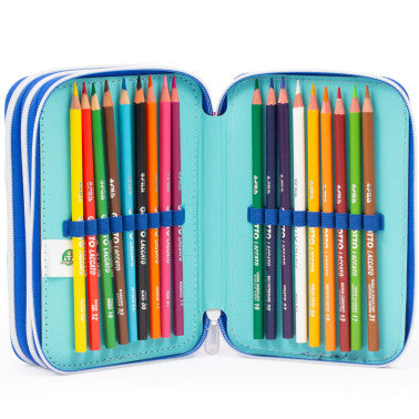 Astuccio 3 zip con corredo - Bubble Star GoPop