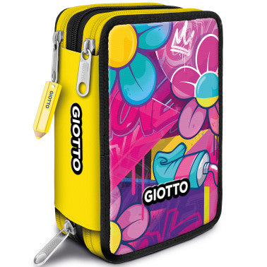 Astuccio 3 zip con corredo Giotto Premium Young Street Fila