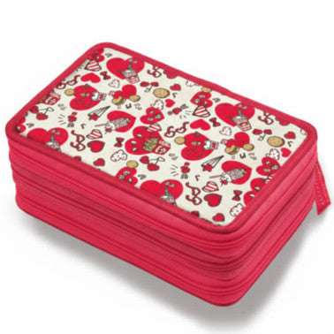 Astuccio 3 zip con corredo My Melody
