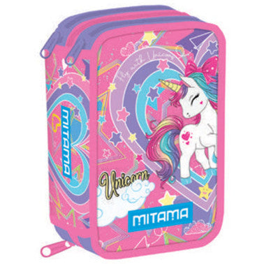 Astuccio 3 zip con corredo NEW PLUS Girl Unidream – Mitama
