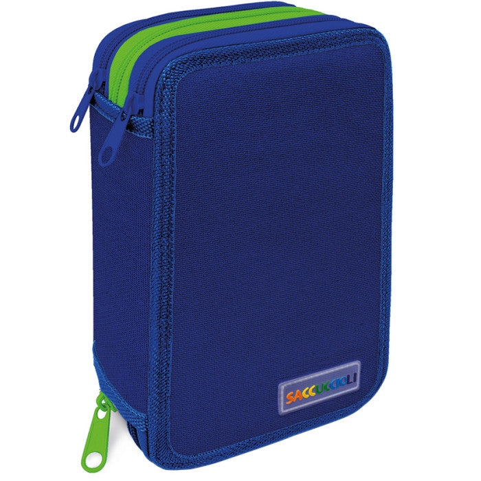 Astuccio 3 zip con corredo Basic Color Zip Saccucciolo - Lebez