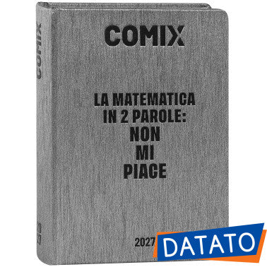 Diario agenda scolastico 16 mesi standard 13x17,8 Comix 2026-2027