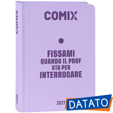 Diario agenda scolastico 16 mesi standard 13x17,8 Comix 2026-2027