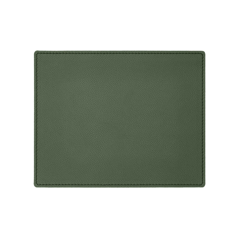 Tappetino Mouse Palladio Vera Pelle Italiana Cuciture in Tinta 25x20 cm 17 Colori Made in Italy - Eglooh