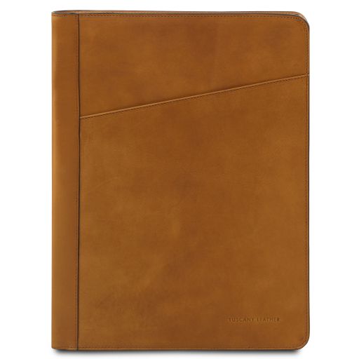 Portadocumenti in Pelle con anelli formato A4 - Tuscany Leather