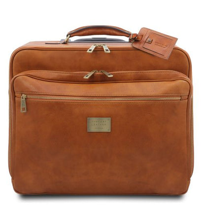 Borsa pilota in pelle con due ruote Varsavia – Tuscany Leather