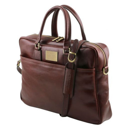 Borsa Porta PC Urbino – Pelle Pieno Fiore | Notebook 15,6" | Professionale - Tuscany Leather