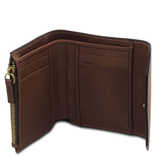 Borsa a Mano in Pelle e Portafoglio in Pelle - set Cipro - Tuscany Leather