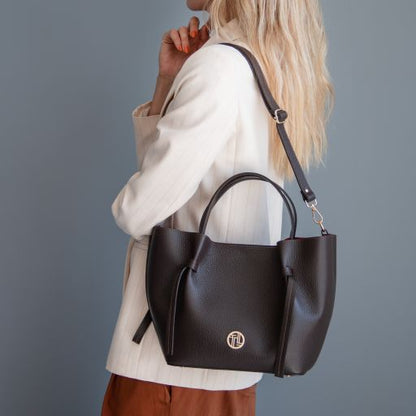 Borsa Shopping Legame – Pelle Martellata | Organizer Estraibile | Formato A4 - Tuscany Leather
