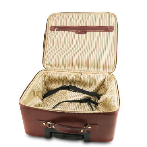 Borsa pilota in pelle con due ruote Varsavia – Tuscany Leather