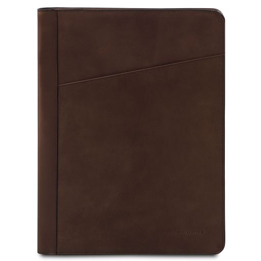 Portadocumenti in Pelle con anelli formato A4 - Tuscany Leather