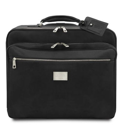 Borsa pilota in pelle con due ruote Varsavia – Tuscany Leather