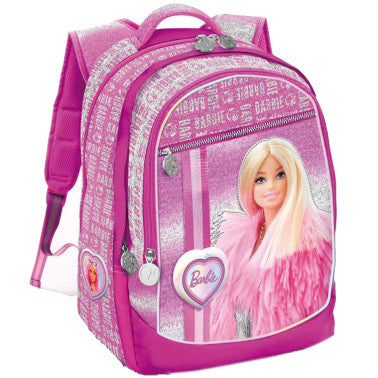 Zaino Scuola 3 Scomparti Round – Barbie